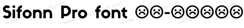 Sifonn Pro font 下载字体转换